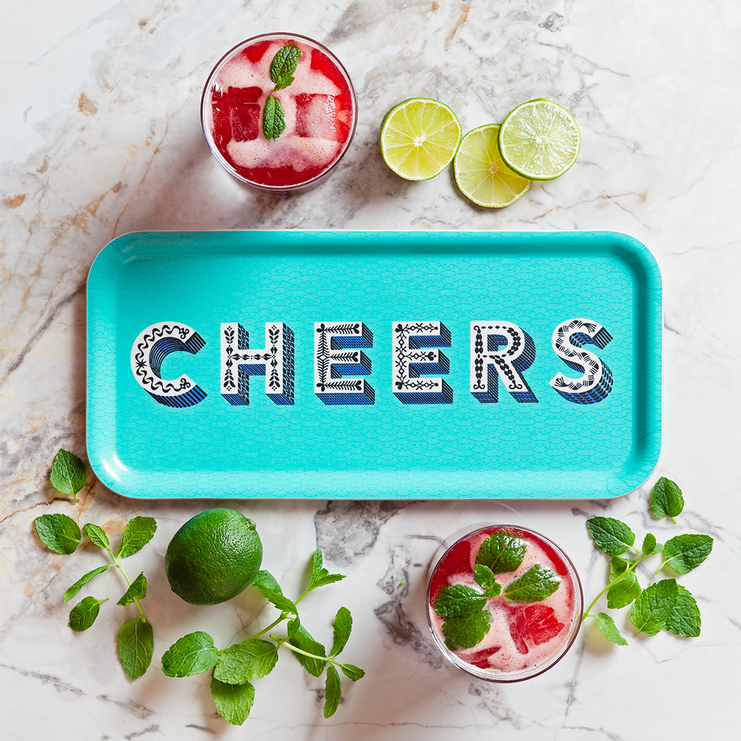 Jamida word cheers 32x15cm mood