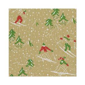 Papier Servietten, Winter / Weihnachten