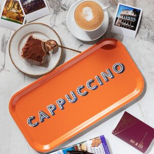 Tablett Cappuccino