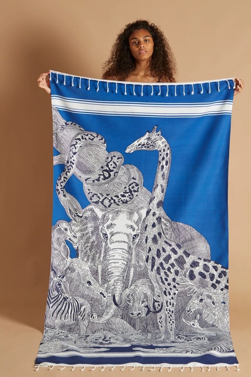 badetuch balto blue inoui