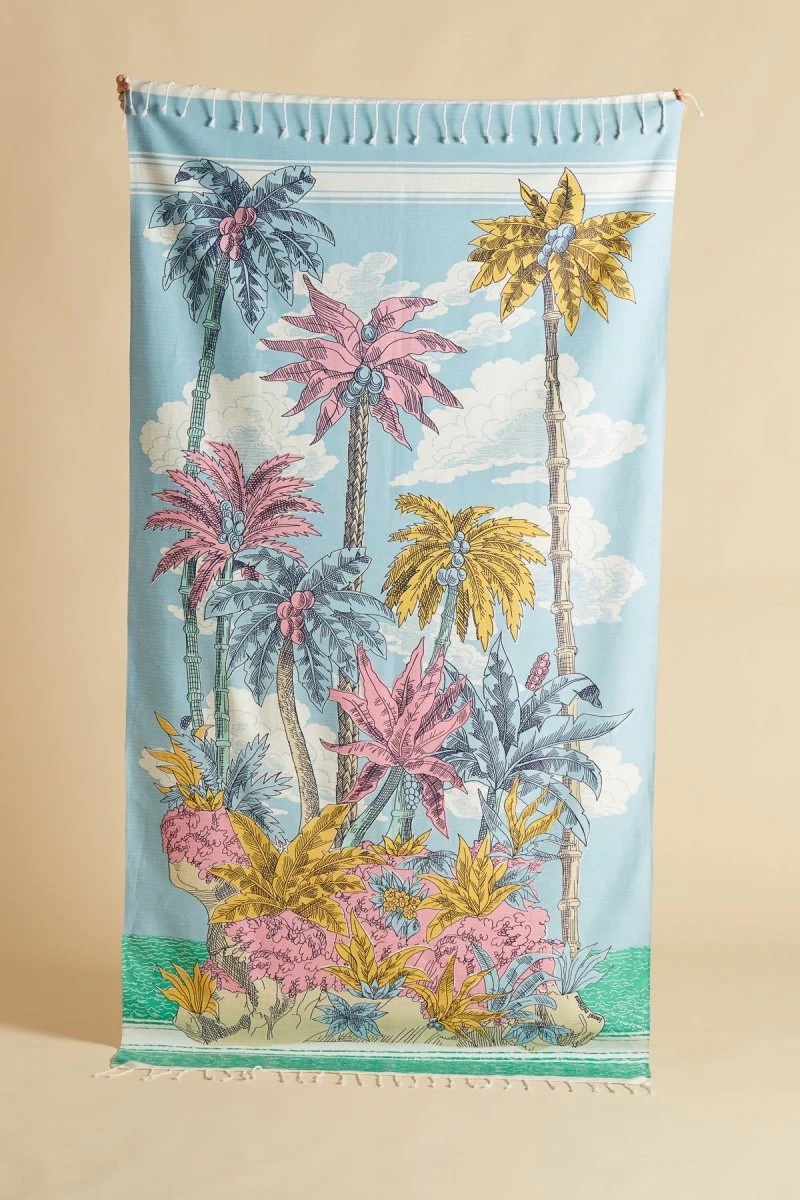 badetuch robinson blue inoui