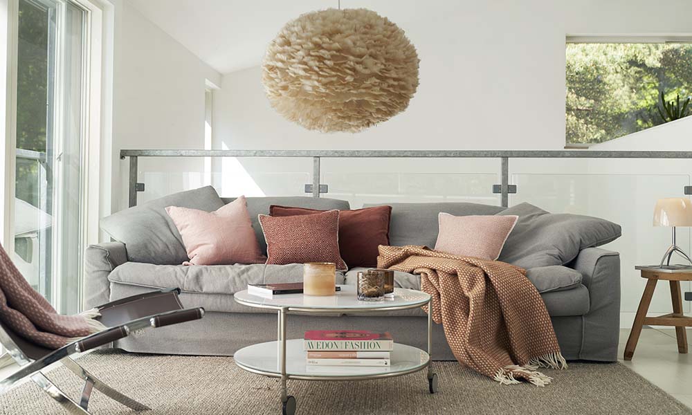 Knut wool throws with Stella cushions WP