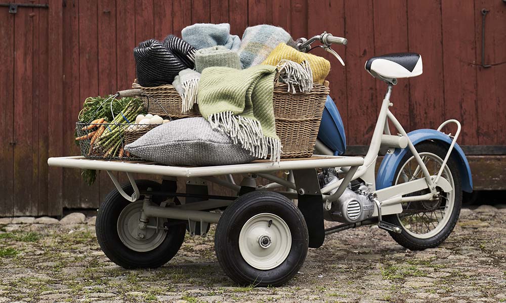 Scooter with blankets WP
