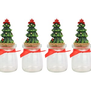 Glasdose Weihnachtsbaum