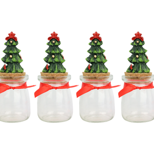 Glasdose Weihnachtsbaum