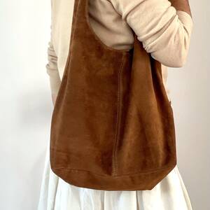 Wildleder Shopper