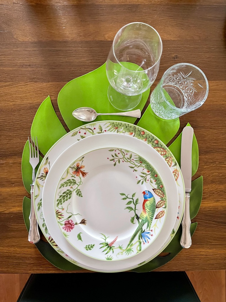 monstera tischset 2