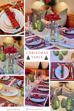 Christmas Table Tischdeko