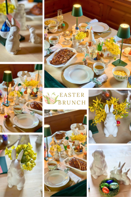 Easter Brunch Tischdeko