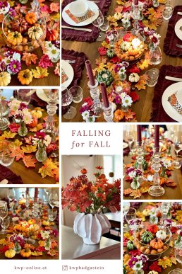 Falling for Fall Tischdeko