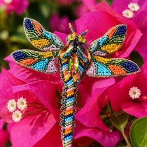 Brosche Libelle