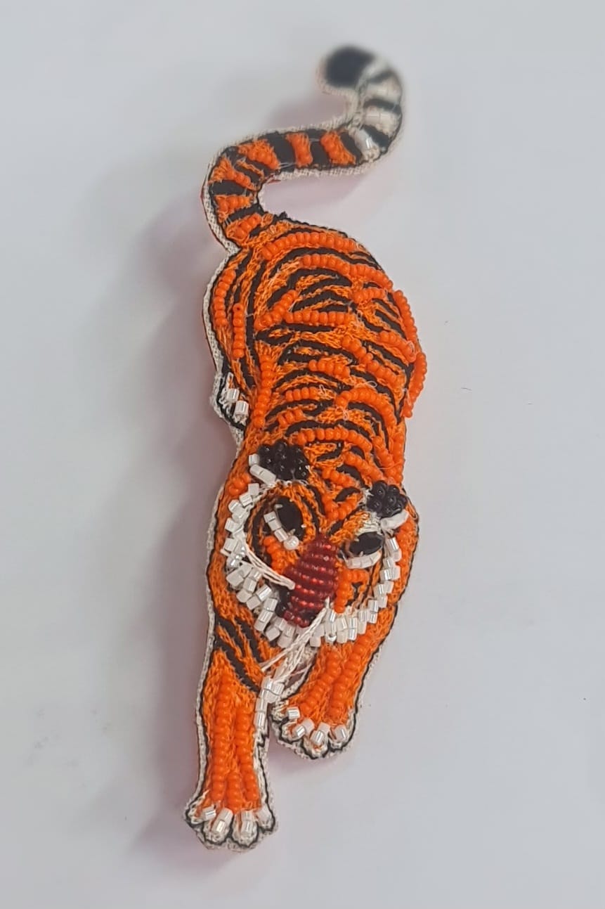 Brosche Tiger 5 Brosche Tiger – Bild 4
