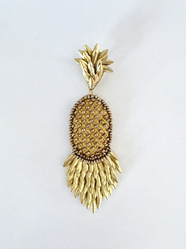 Ohrringe Ananas