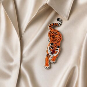 Brosche Tiger