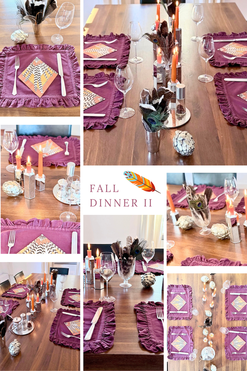 TISCH INSPO 3 Fall Dinner II Tischdeko