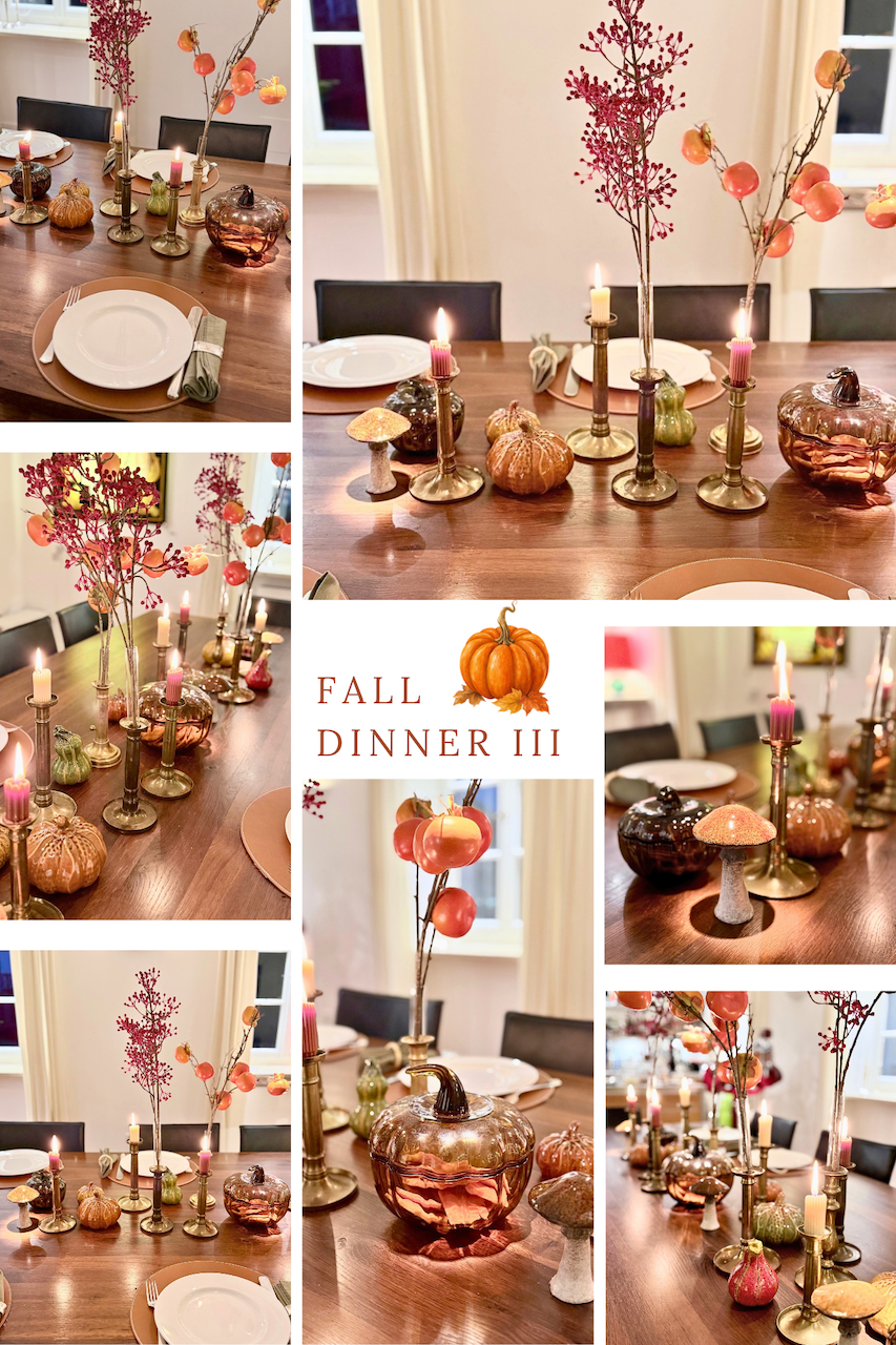 TISCH INSPO 2 Fall Dinner III Tischdeko